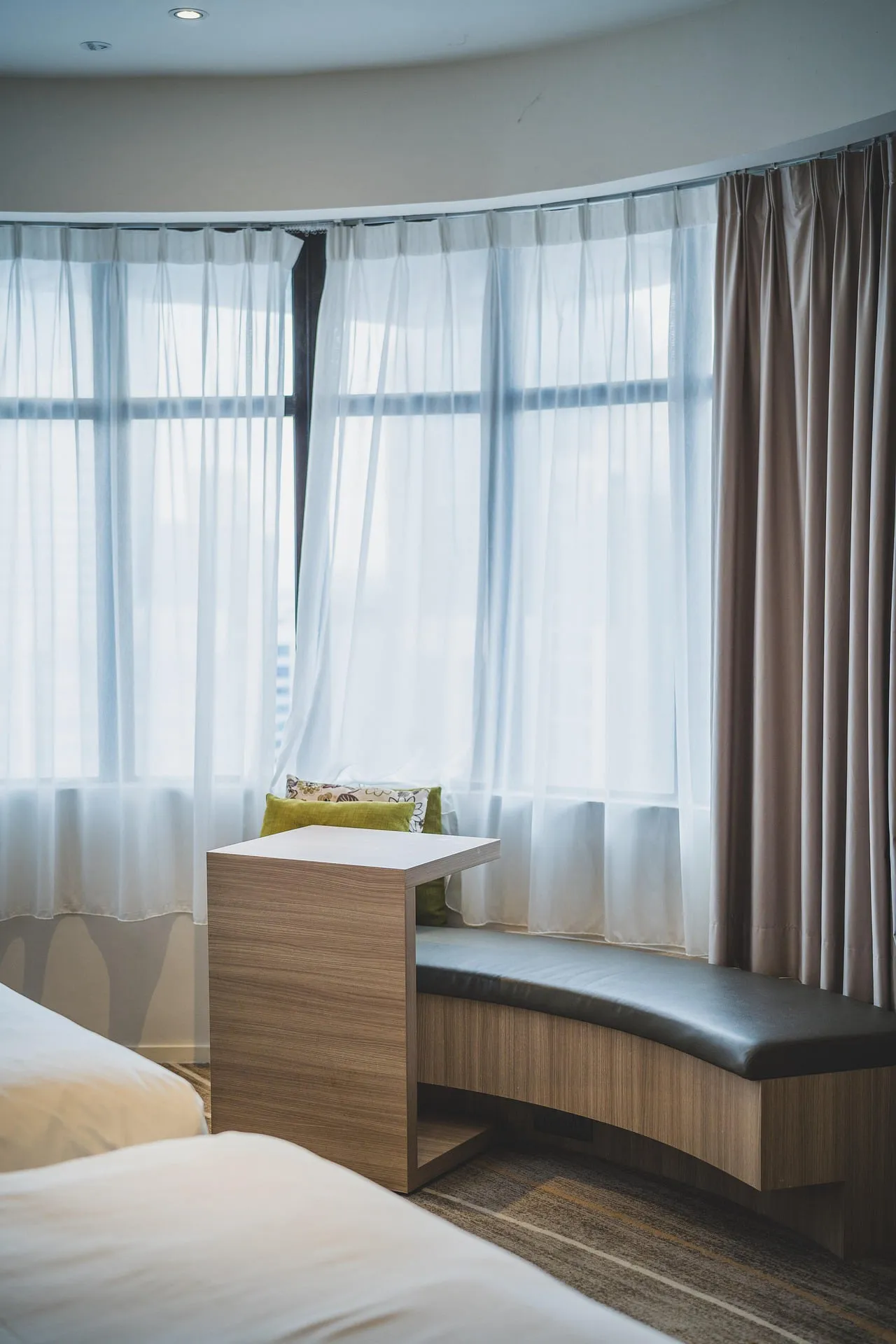 Detaljer fra et eksklusivt hotellrom i Oslo
